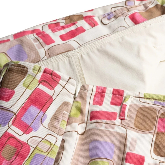 90s Liz Golf Pink Retro Pattern Athletic Skort Tennis Outdoor  Gym Y2K - Picture 6 of 7